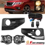 Pair Fit 2017 2018 2019 2020 Nissan Pathfinder Fog Lights Bumper Lamps Assembly. Fixed Price $35.50.