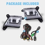 2019-2022 Led Fog Lights For Chevy Silverado 1500 Bumper Driving Lamp W/ Switch. Fixed Price $89.99.