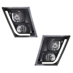 For Volvo Vn/vnl 2003-2017 Fog Light Driver Passenger Side Pair Black-housing. Fixed Price $194.00.
