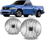 01-04 Ford F-150 Lightning Fog Lights Assembly Driving Bumper Clear Lamps. Fixed Price $26.99.