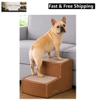 Easy Step Ii Pet Stairs, 2 For Cats/dogs Up To 75-POUNDS, Portable, Remo.... Fixed Price $41.79.
