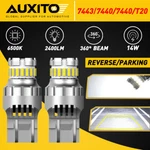 2X Auxito 7443 7440 Smd Led Back Reverse Light Bulbs 6500K Super White Canbus. Fixed Price $11.59.