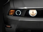 Raxiom Smoked Led Halo Fog Lights Fits 2005-2012 Ford Mustang Gt. Fixed Price $181.64.