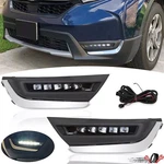 For Honda Crv Cr-v 2017-2019 Led Drl Daytime Running Fog Lights Lamps W/brackets. Fixed Price $58.99.