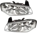 For 00-01 Maxima Front Headlamp Halogen W/bulb 2PC Pair Set. Fixed Price $151.95.
