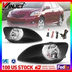 Fog Lights For Toyota Yaris Sedan 2007-2012 Clear Glass Lens W/switch Wiring Kit. Fixed Price $40.99.