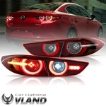 Vland Led Tail Lights Assembly Set W/sequential Turn For Mazda 3 Axela 2019-2021. Fixed Price $255.19.