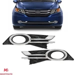 For 2014-2017 Honda Odyssey Front Bumper Fog Lights Bezel Cover Left Right Side. Fixed Price $28.99.