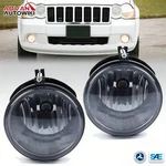 Fog Light For 2005-2010 Jeep Grand Cherokee Smoked Bumper W/blubs Lh Rh 05-10. Fixed Price $32.99.