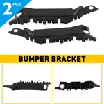 For 2014-2016 Hyundai Elantra Set Of Driver & Passenger Side Bumper Bracket. Fixed Price $22.99.