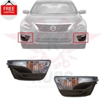 New Front Fog Lamp Cover & Turn Signal Lights 4PC Fits 2013-2015 Nissan Altima. Fixed Price $58.10.