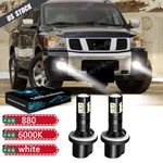 For Nissan Armada 2005-2010 Titan 2004-2015 6000K 2PC Led 880 Fog Lights Bulbs. Fixed Price $14.39.