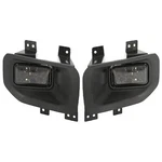 Pair Fog Lights Driving Lamps W/ Bulbs Smoke Ford F150 F-150 2015-2017. Fixed Price $28.42.