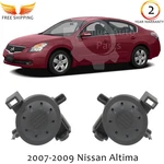 Front Fog Lights Cover Black Plastic Left & Right Side For 07-2009 Nissan Altima. Fixed Price $42.00.