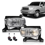 Set Of Clear Lens Fog Light Fit For 2000-06 Toyota Tundra Lh & Rh W/ Bulbs. Fixed Price $36.22.