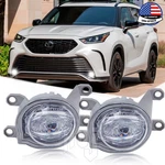 For Toyota Highlander 2020-2025 Pair Front Bumper Led Fog Lights Driving Lamps. Fixed Price $45.99.
