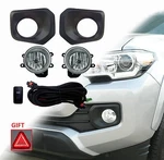 New Fog Light Kit For 2016 On Tacoma Lamps Black Bezels Harness Switch Gift. Fixed Price $57.75.