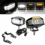 3.5" Led Ditch Light Kit W/ Amber Drl & Strobe For Toyota 4RUNNER 2003-2008 2009. Fixed Price $99.66.