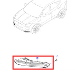 Genuine Jaguar E, & Pace Discovery Front Fog Lamp T4A28763/LR111095. Fixed Price $266.60.