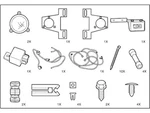 Genuine Ford Lamp Assembly Fog Front 4C3Z-15200-BA. Fixed Price $27.53.