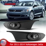 Fog Lights For 2011-2014 Vw Jetta Bumper Driving Lamps + Wiring Switch Kit Clear. Fixed Price $51.90.