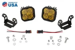 Pair Diode Dynamics SS3 Sport Yellow Combo Led Worklight Pods With Abl. Fixed Price $279.95.