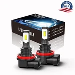 2PCS White H11 H8 Fog Lights Led Bulbs For Jeep Grand Cherokee 2014-2019. Fixed Price $15.96.