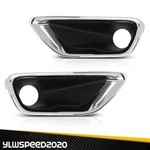 Fit For 16-20 Jeep Grand Cherokee Pair Chrome Fog Light Cover Lamp Bezel Trims. Fixed Price $21.89.