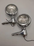 1949-51 Mercury Fog Lights & Brackets W/ Working 12V Bulbs.. Fixed Price $275.66.