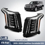 Full Headlight For 2015-2020 Cadillac Escalade W/led Drl Left+right Pair. Fixed Price $374.99.