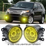 Led Fog Light Ford Explorer 2011-15 C-max 2013-2019 Bumper Yellow Lamp. Fixed Price $24.49.