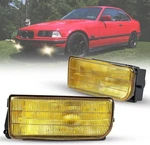 Pair Yellow Fog Lights For 1992-1999 Bmw Series E36 M3 Driving Lamps W/bulbs. Fixed Price $38.99.