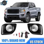 For 2015-2020 Gmc Canyon Fog Lights Driving Bumper Front Lamps W/wiring Kit L+r. Fixed Price $59.99.