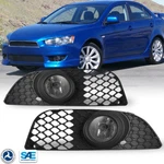 For 2009-2015 Mitsubishi Lancer Fog Lights Front Bumper Lamps Wiring Switch Kit. Fixed Price $49.99.