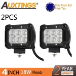 2X 18W 4'' Flood Led Bar Work Light Boat Car Truck Lamp Suv Offroad For Jeep Eu. Fixed Price $23.14.