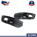 New Pair Of Front Bumper Fog Light Covers Grille Bezel For Audi Q5 2009-2012 Us. Fixed Price $25.86.