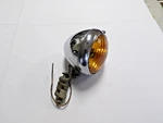 Vintage 1930'S Appleton Electric Chrome Bullet Amber Fog Light W/bracket M/n 91A. Fixed Price $299.99.