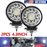 2X 4''INCH Led Flood Round Work Light Offroad Truck Car Suv Atv Driving Lamp. Fixed Price $15.68.