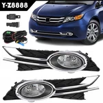 For 14-17 Honda Odyssey Fog Light Bumper Lamps Clear Lens W/switch+harness+bezel. Fixed Price $41.99.