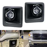 Projector Lens 30W Led Fog Lamps W/covers, Relay Wires For 14-15 Gmc Sierra 1500. Fixed Price $98.09.
