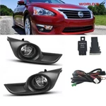 Fog Lights Lamps Kit For Nissan Altima Sedan 4DR 2013 2014 2015 Switch+harness. Fixed Price $28.77.