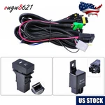 H11 Fog Light Wiring Harness Socket Wire Led Indicator Switch Kit 12V 40A Relay. Fixed Price $13.50.