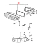 Genuine Porsche 968 Combined Lights Right 94463103400. Fixed Price $888.49.