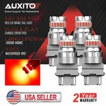 4X Auxito 3157 Led Brake Tail Stop Red Light Bulb Error Free 3156 4057 3057 3457. Fixed Price $19.99.