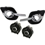 Fog Light Kit For 2010-2015 Chevrolet Equinox Front Left Right Halogen Assembly. Fixed Price $91.81.