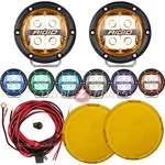 Rigid 360 Spot 4-INCH Led Fog Lights (amber Backlight) W/ Harness, Yellow Covers. Fixed Price $479.99.