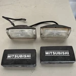 Bosch Touring Halogen Clear Fog Lights Lamp W/ Mitsubishi Covers 1305620436437. Fixed Price $225.00.