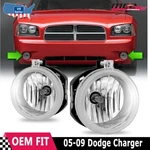 Pair Fog Lights For Dodge Charger 2006 2007 2008 2009 Clear Bumper Driving Lamp. Fixed Price $25.91.
