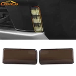 Smoked Black Front Fog Light Lamp Cover Trim Decor For Chevy Silverado 22-25 Abs. Fixed Price $19.99.