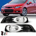 For 2012 2013 Honda Civic 2DR Coupe Fog Lights Bumper Lamps+switch+wiring Pair. Fixed Price $58.99.